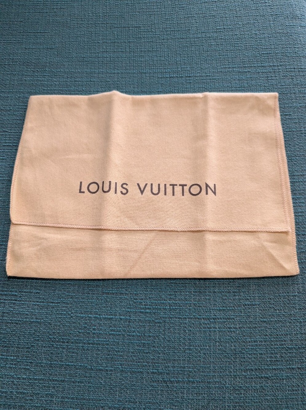 Authentic Louis Vuitton Large Tan Cotton Dust Bag – Designer Storage Pouch